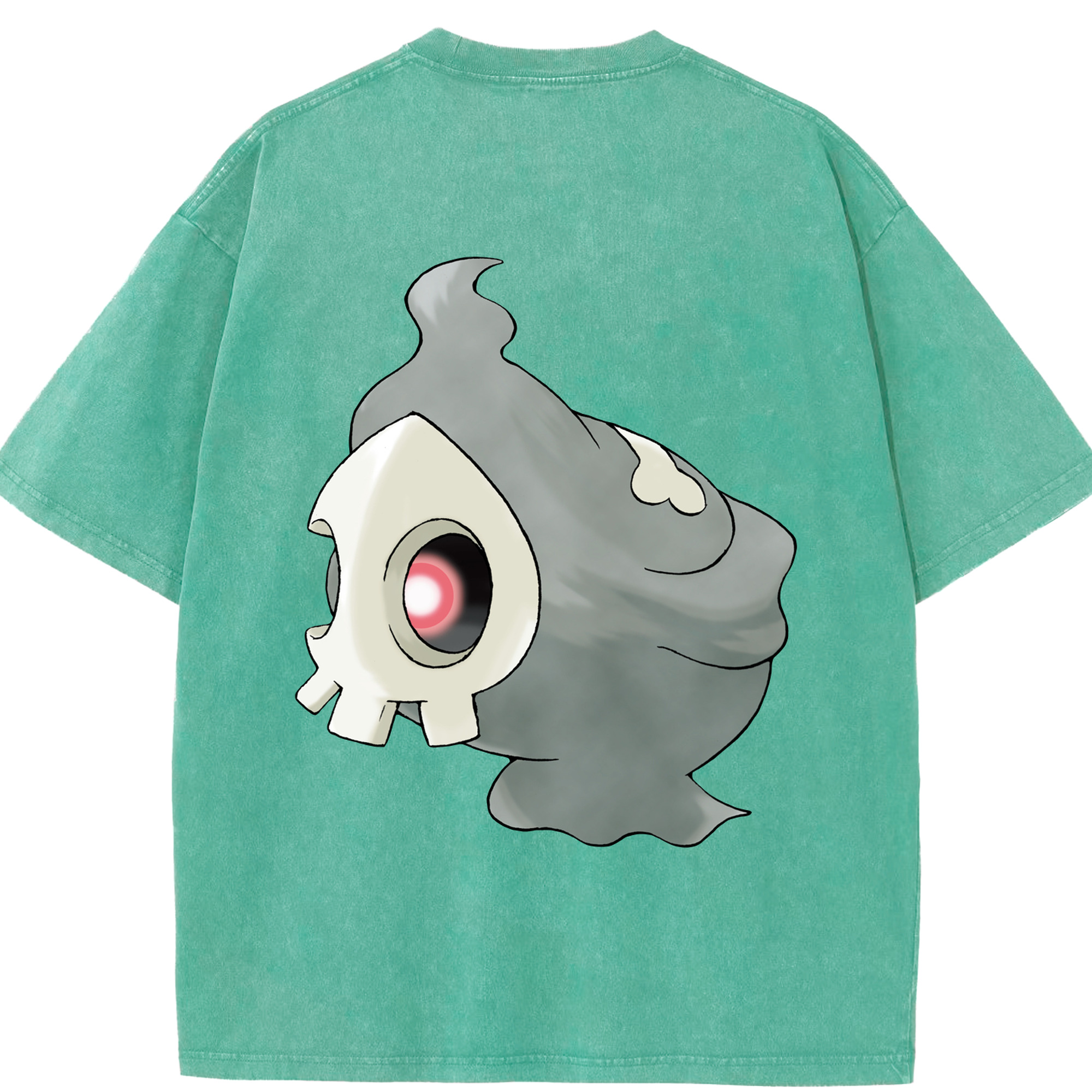 （画像用） ポケットモンスター Pokémon 綿100% ヴィンテージ風 半袖Tシャツ（背面プリント）